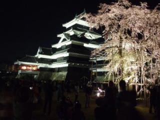 平成28年（2016）4月　第17回国宝松本城「夜桜会」の写真