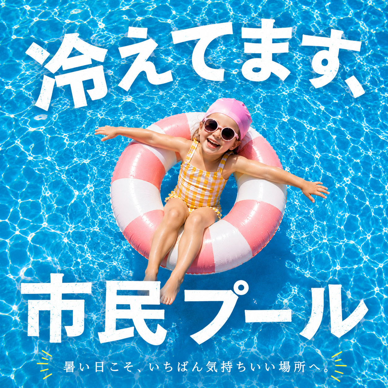 冷えてます!市民プール