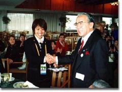 中山英子選手（松本市出身）激励の画像