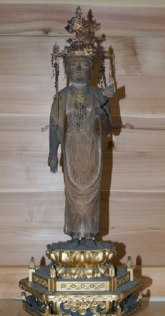 円城寺の木造観音菩薩立像の画像