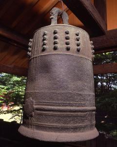 筑摩神社梵鐘の画像