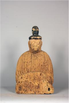 木造男神坐像の画像