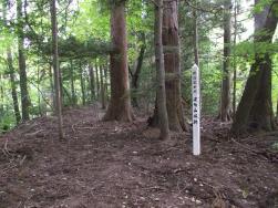 波多山（はたやま）城跡（波田地区）　市史跡　飛騨・木曽方面の境を固める城の画像