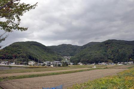 林城跡（大城・小城）全景の写真