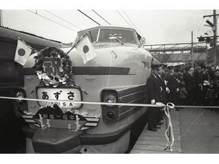 特急あずさ号運転の写真