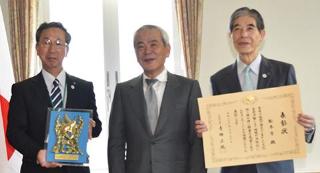 平成26年度文化庁長官表彰授与式の写真