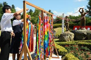 第20回松本市平和祈念式典・平和の集いを開催の写真