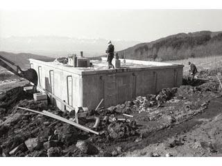 中山簡易水道工事の写真