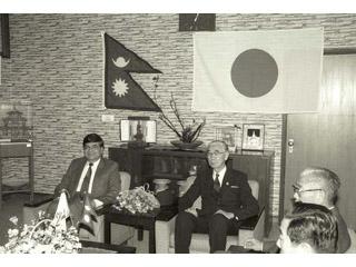 駐日ネパール大使・ナラヤン・アルジャル氏の画像