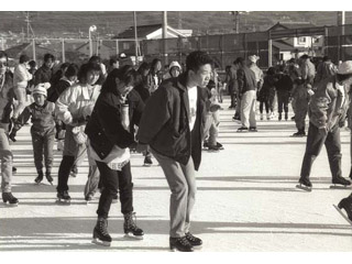 サンピア松本の屋外スケートリンクの画像