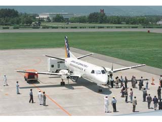 松山・高松便開設（松本空港）の写真