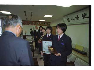 筑摩野中学校吹奏楽部の写真