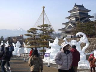 第16回国宝松本城氷彫フェステイバルの写真