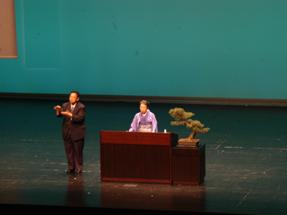 平成17年（2005）7月　第46回松本市社会福祉大会(希木樹林氏講演会）の写真