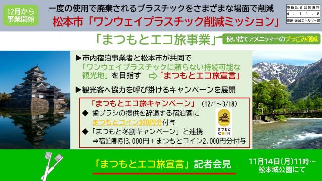 一度の使用で廃棄されるプラスチックをさまざまな場面で削減　松本市「ワンウェイプラスチック削減ミッション」（2）