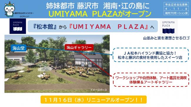 姉妹都市　藤沢市　湘南・江の島にＵＭＩＹＡＭＡ　ＰＬＡＺＡがオープン(2)