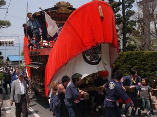 須々岐水（すすきがわ）神社のお船まつりの写真