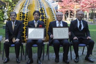 平成24年度松本市文化芸術表彰式典の写真