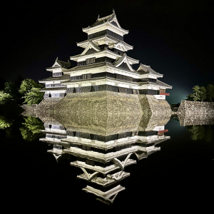 松本城水鏡