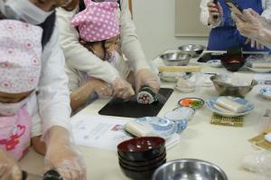 飾り巻き寿司講座の写真