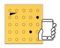 コード化点字ブロックイメージ