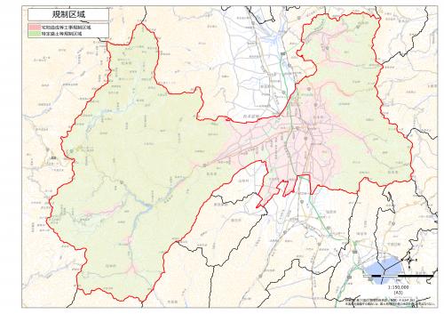 規制区域 全体図
