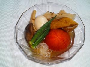 トマト入り冷やしおでん