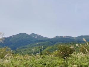 一ノ瀬園地からみた乗鞍岳