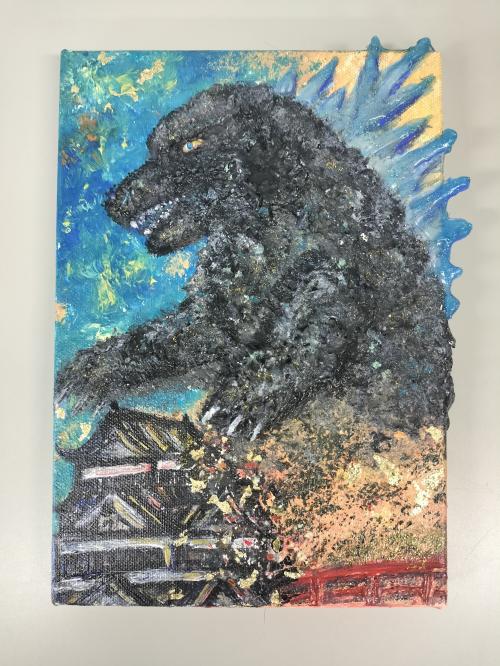 ゴジラの絵