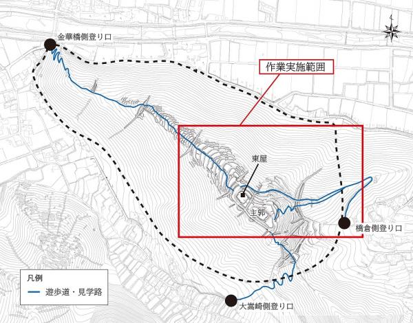伐採範囲の図(全体図)