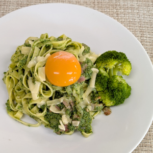 森のグリーンカルボナーラ