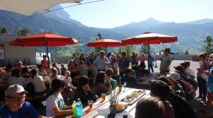 グリンデルワルト村での交流