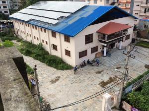 ソーラーパネルの設置