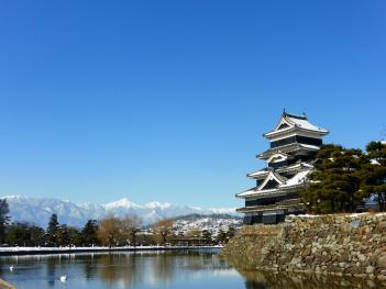 北アルプス眺望景観の写真