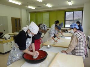 そば打ち講習会