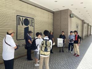 まち歩き（旧井上百貨店前）