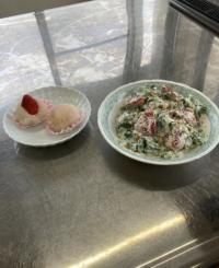 いちご大福・白和え