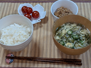 栄養士の朝ごはん