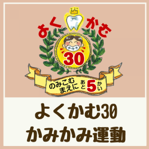 よくかむ30かみかみ運動