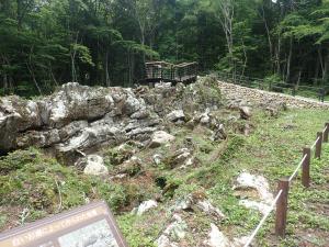 白骨温泉噴湯丘観察デッキ