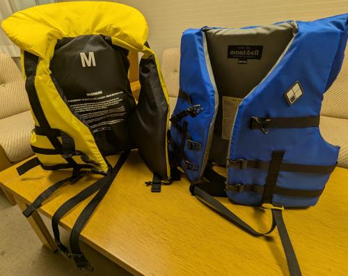 ライフジャケット写真