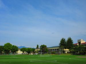 アルプスと校舎