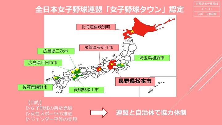 資料5　全日本女子野球連盟「女子野球タウン」認定の画像