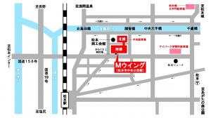 Mウイング周辺地図
