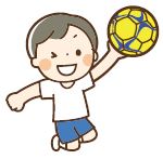 ハンドボールのイラスト