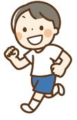 走る子ども