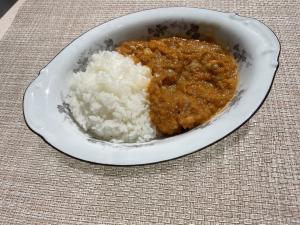 無・スイカ・レー～もったいないが魔法に変わるバターチキン風～
