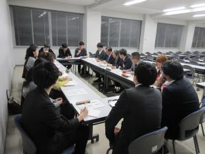 松本大学学生との意見交換の様子