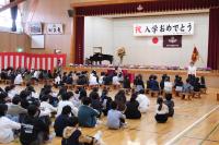 入学式の様子